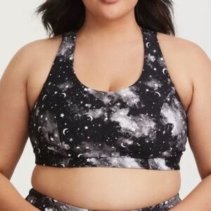 Torrid Low-Impact Wireless Strappy Back Active Sports Bra Size 2